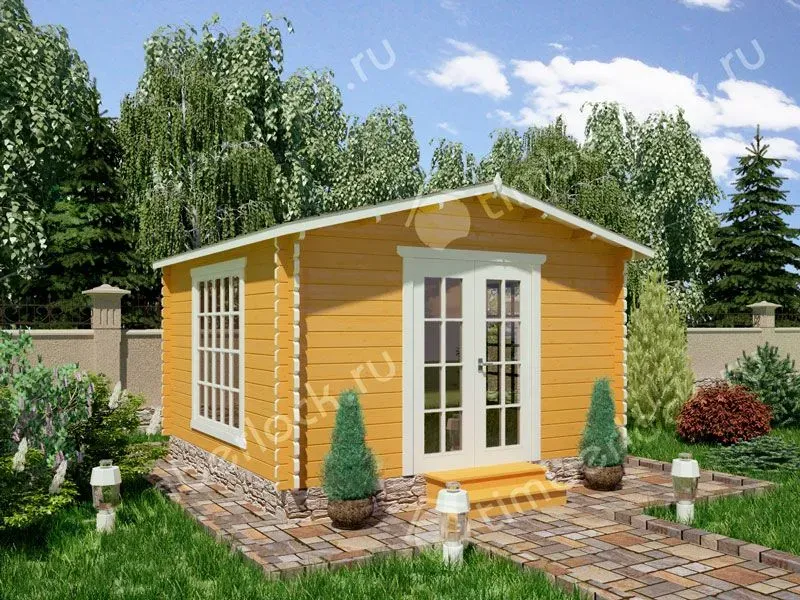 Беседка закрытая 4х4 (Б-44-4) 