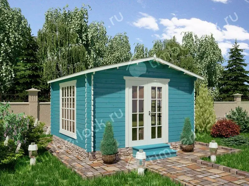 Беседка закрытая 4х4 (Б-44-4) 