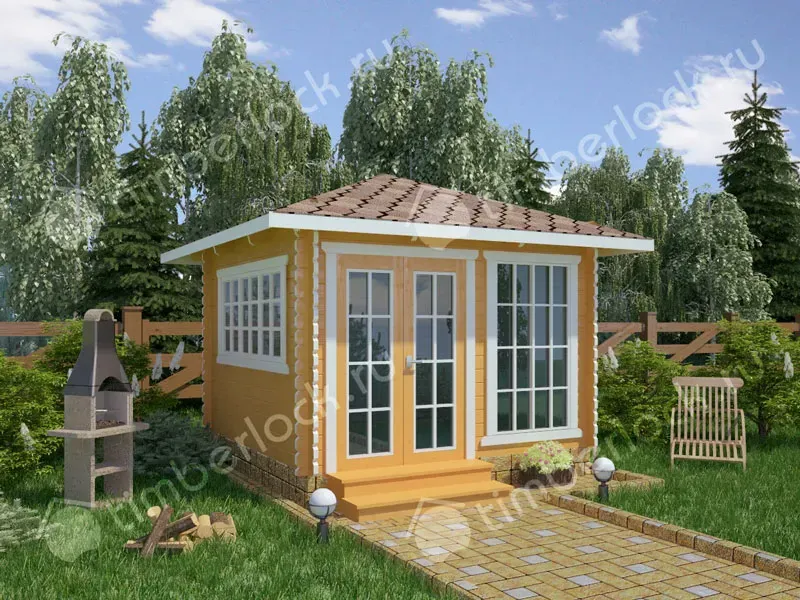 Застекленная беседка Б-3535 