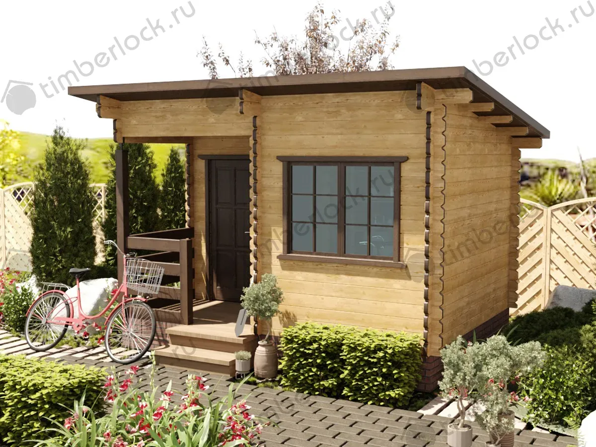 Хозпостройка для дачи 4х3 (Х-43) 