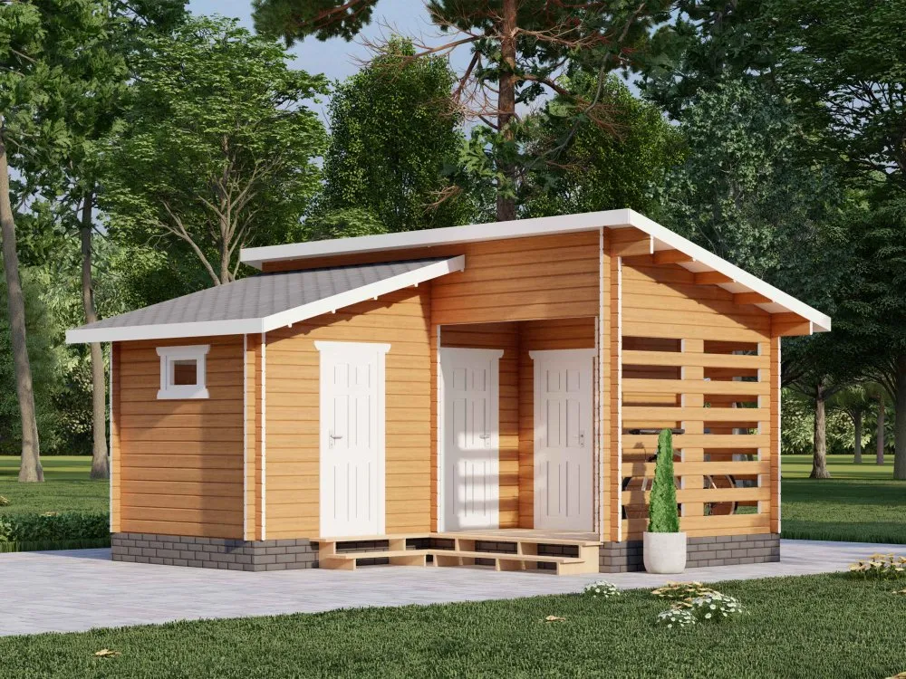 Угловой хозблок Х-55 