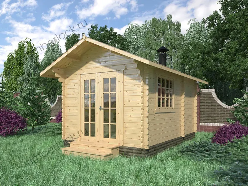 Беседка прямоугольная Б-345-1 