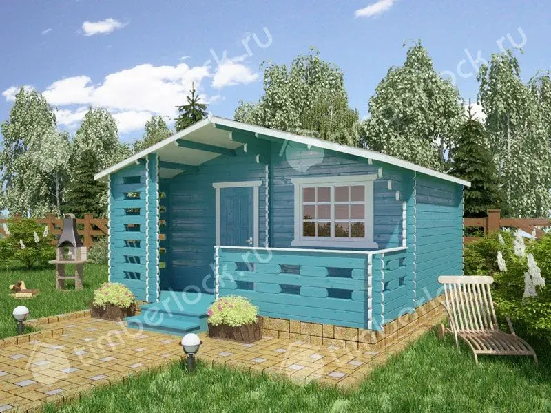 Небольшой дачный домик Д-535-2 