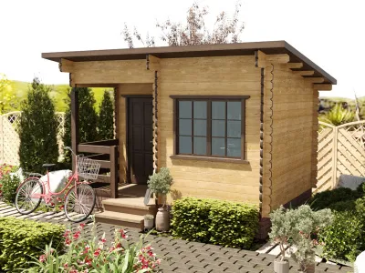 Хозпостройка для дачи 4х3 (Х-43) 