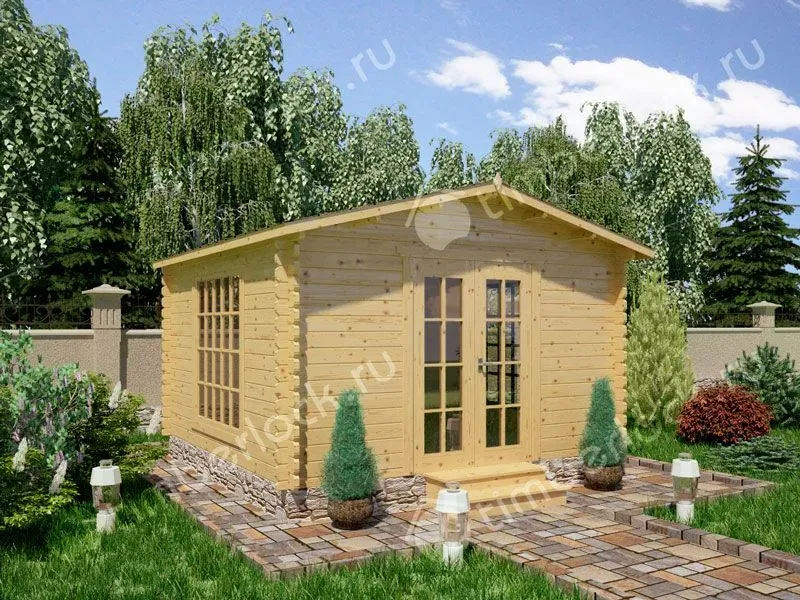 Беседка закрытая 4х4 (Б-44-4) 