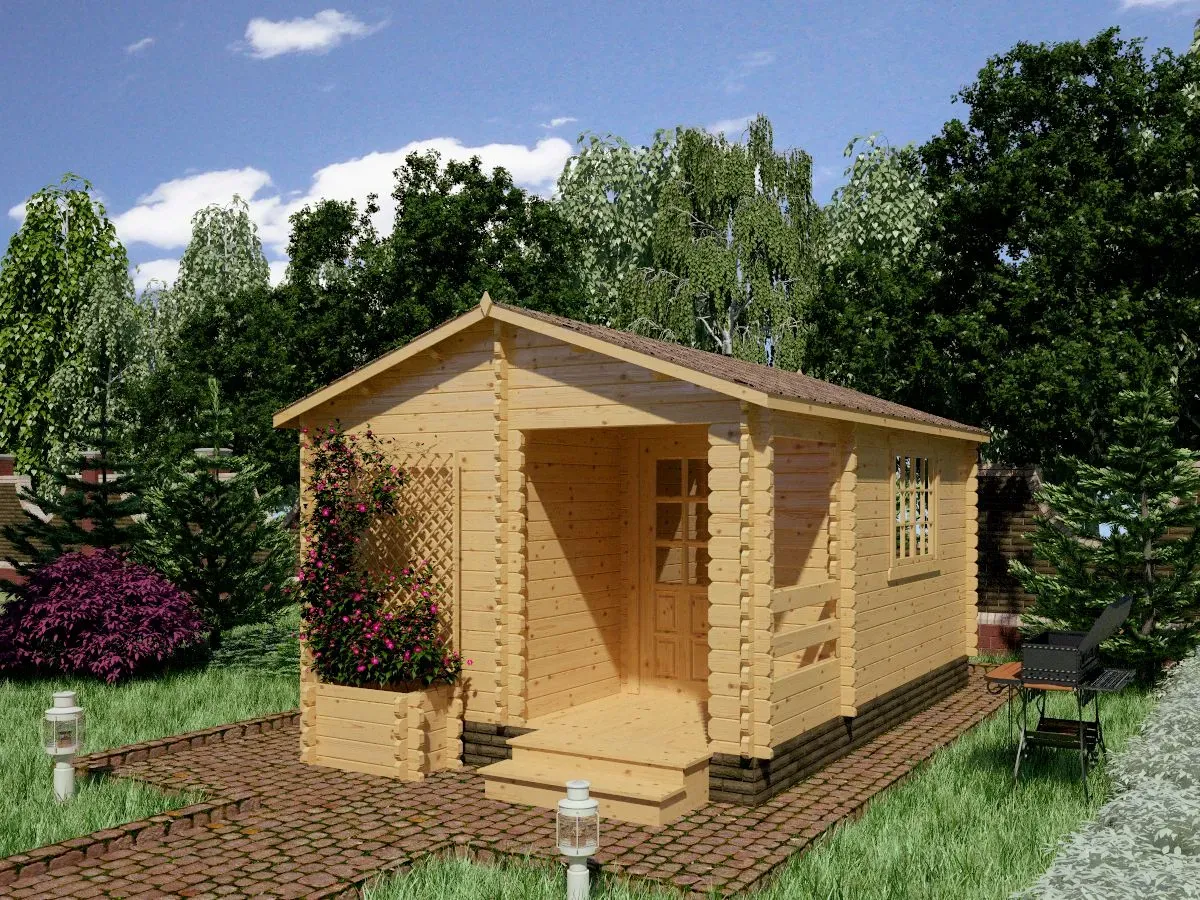 Летний пляжный домик П-3838 