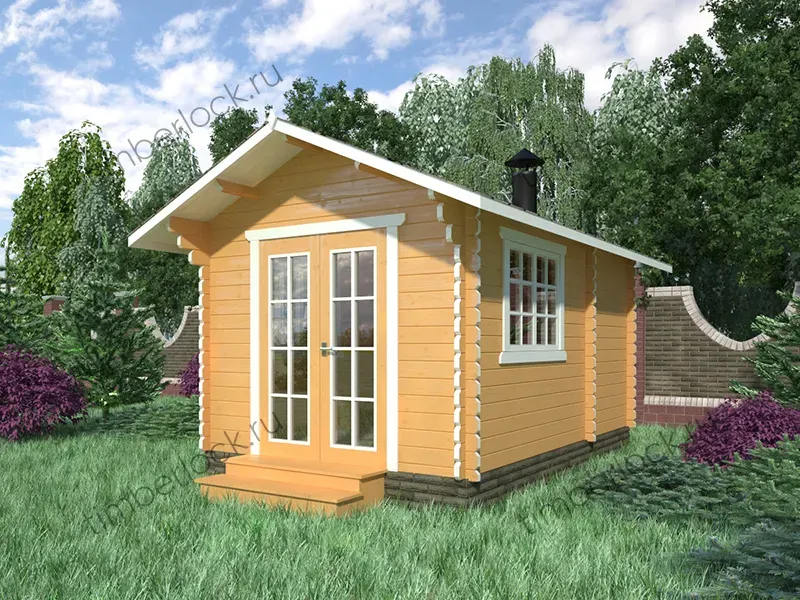 Беседка прямоугольная Б-345-1 