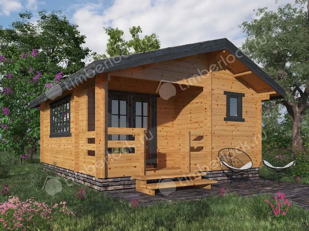 Садовый домик для дачи С-55-1 
