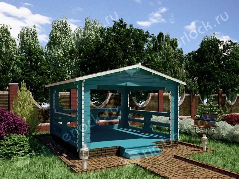 Открытая беседка Б-44-1 