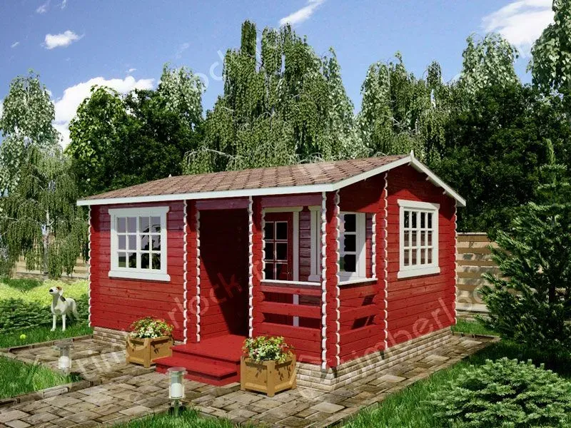 Маленький дачный домик Д-54 
