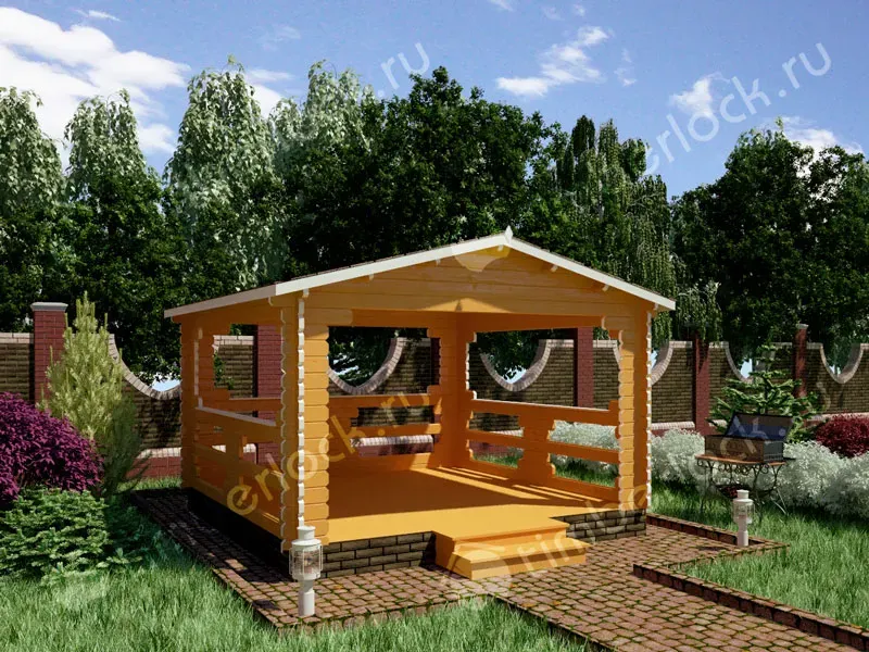 Открытая беседка Б-44-1 