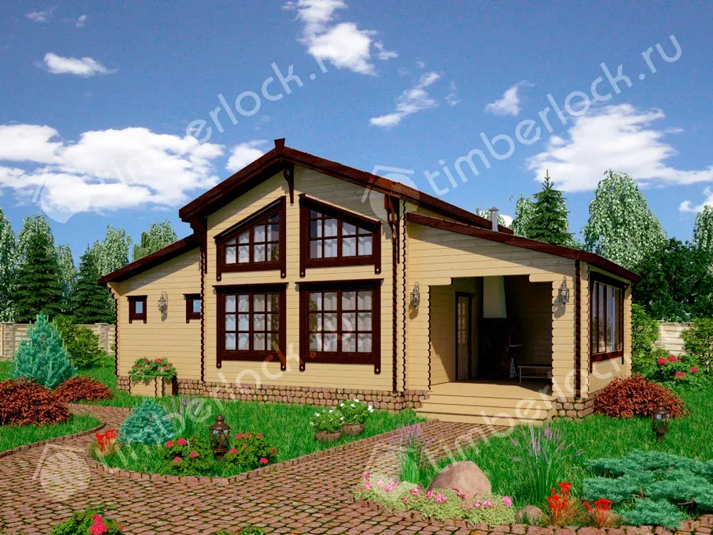 Проект дома шале Ш-611 