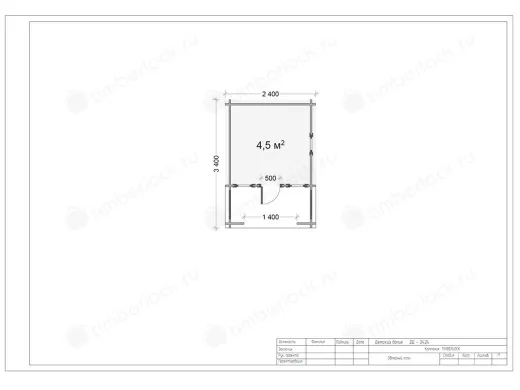 Детский домик из дерева «Теремок» 