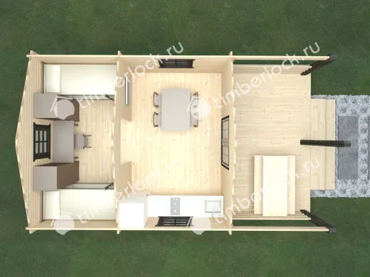 Кемпинговый домик КД-4575 