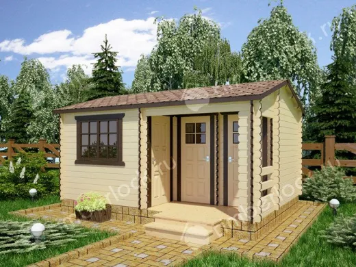 Деревянный хозблок Х-538-1 