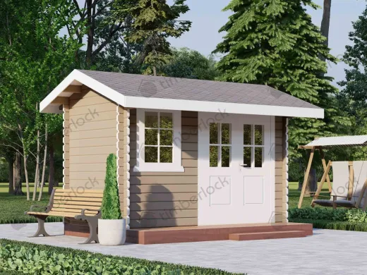 Хозблок из бруса Х-235 