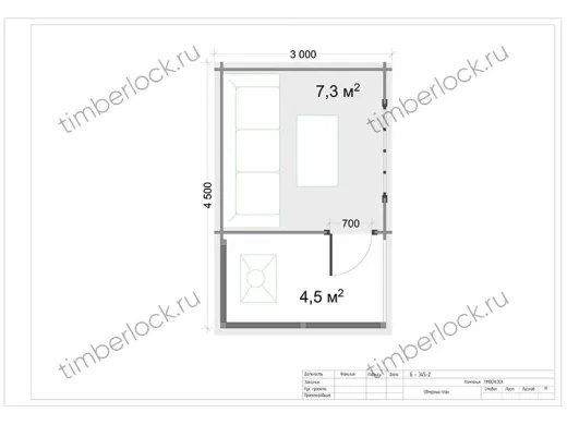 Беседка с мангалом Б-345-2 