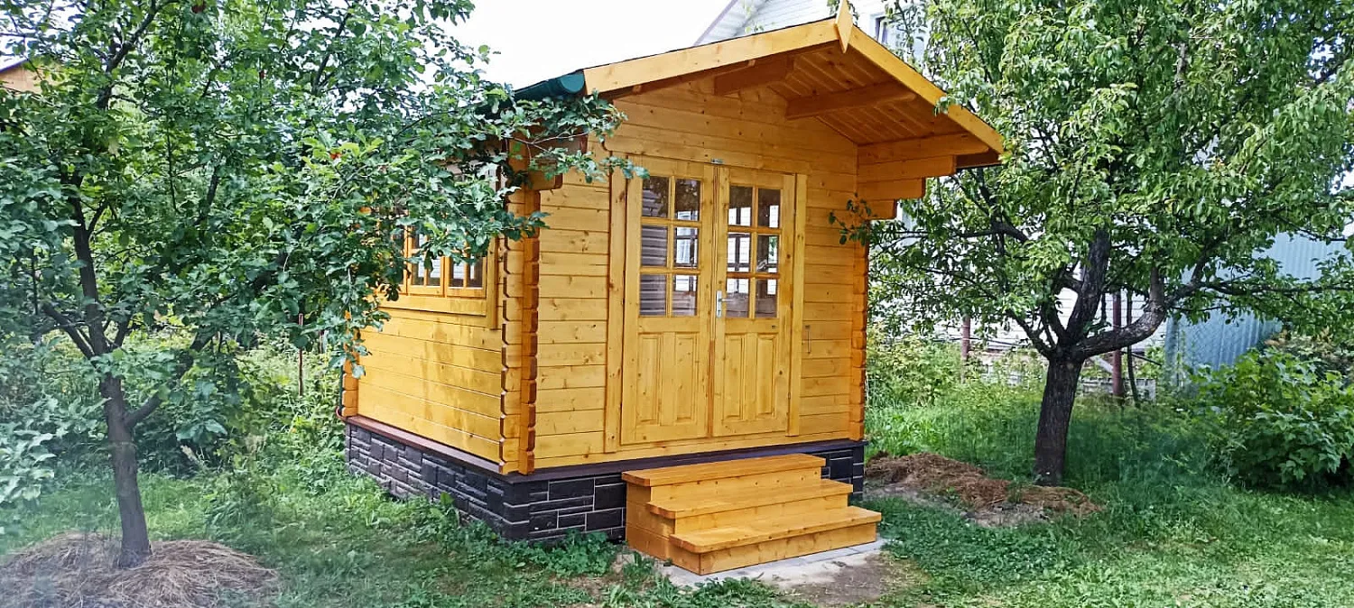 Садовый домик из минибруса С-33-1