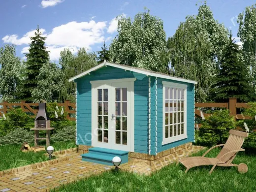 Беседка закрытая Б-33-6 