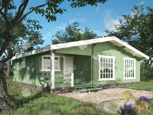 Дачный дом с верандой Д-98 
