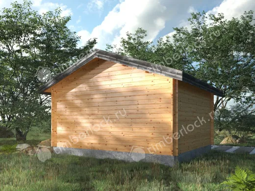 Маленький садовый домик С-54 
