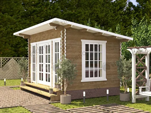 Беседка односкатная Б-35-1 