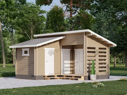 Угловой хозблок Х-55 