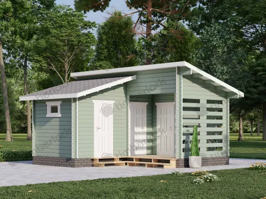 Угловой хозблок Х-55 