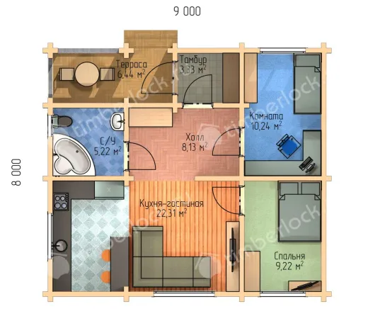 Теплый дом ТД-98 