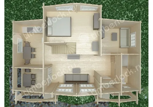 Проект дома шале Ш-711 