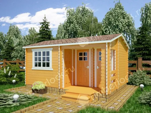 Деревянный хозблок Х-538-1 