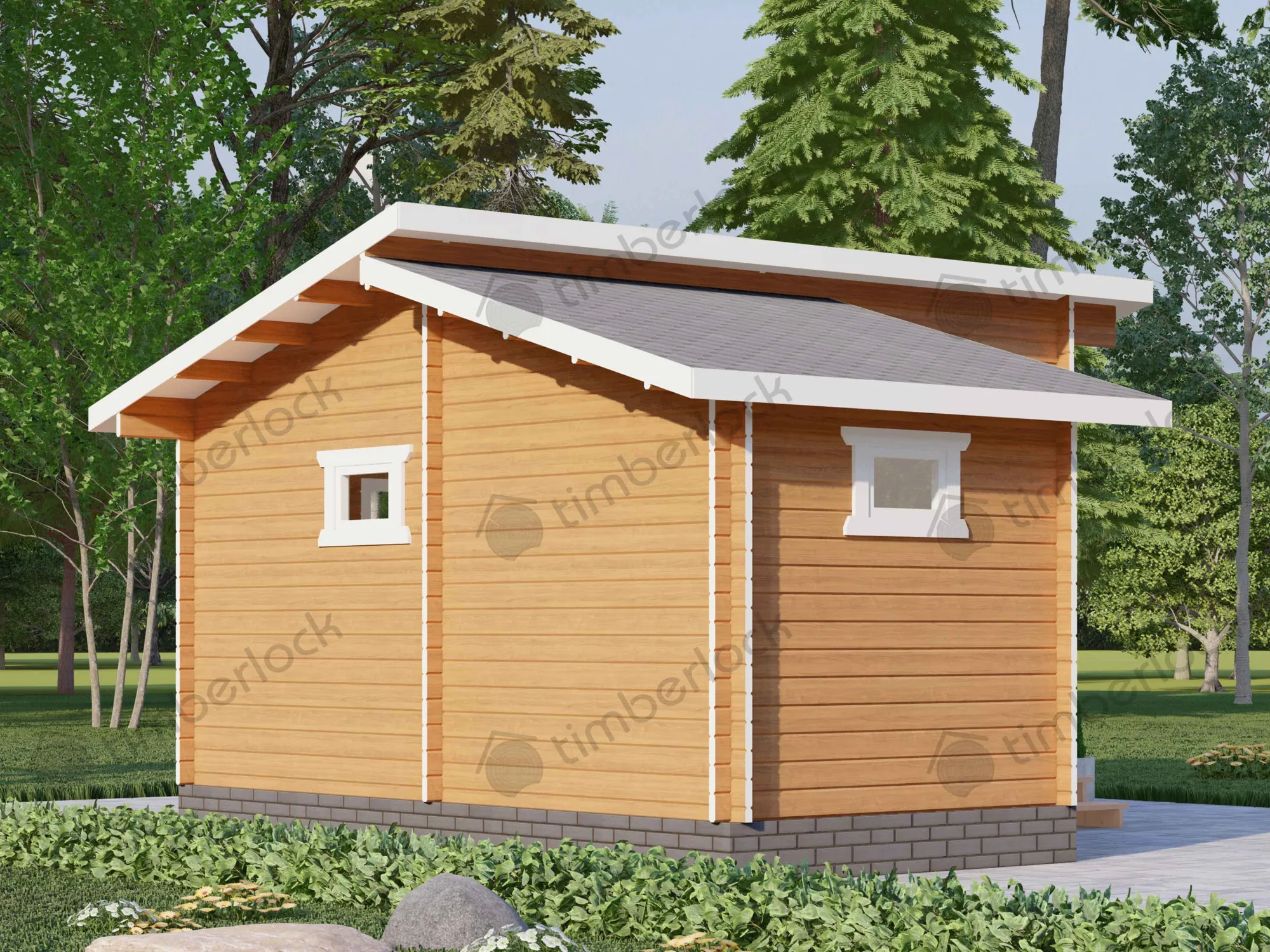 Угловой хозблок Х-55 