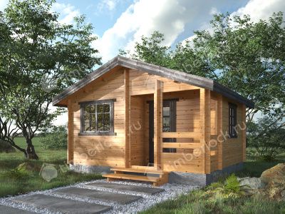 Маленький садовый домик С-54 5х4м  Маленький садовый домик С-54
