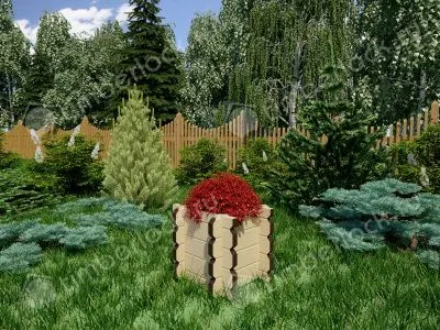 Цветочница 0.7м х 0.7м  Цветочница