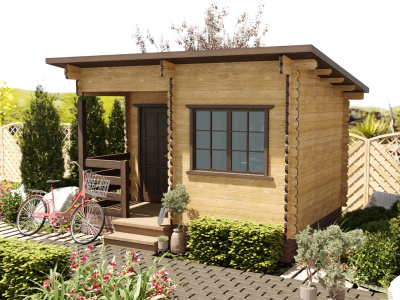 Хозпостройка для дачи 4х3 (Х-43) 