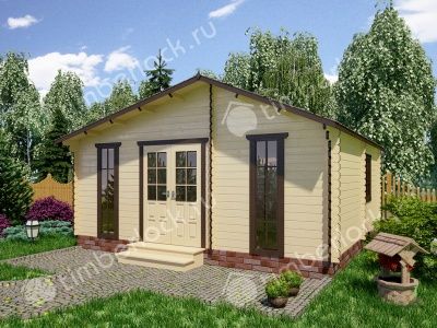 Дачный домик Д-655-1 6х5.5м  Дачный домик Д-655-1