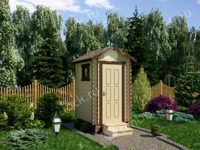 Хозблок душ/туалет Х-1517 1.5х1.7м  Хозблок душ/туалет Х-1517