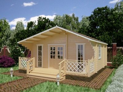 Гостевой домик для дачи Д-645-5 6х6м  Гостевой домик для дачи Д-645-5