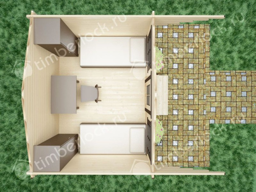 Садовый домик из минибруса С-383-1 