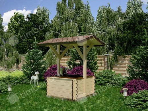 Колодец 1.6м х 1.6м площадью  Колодец