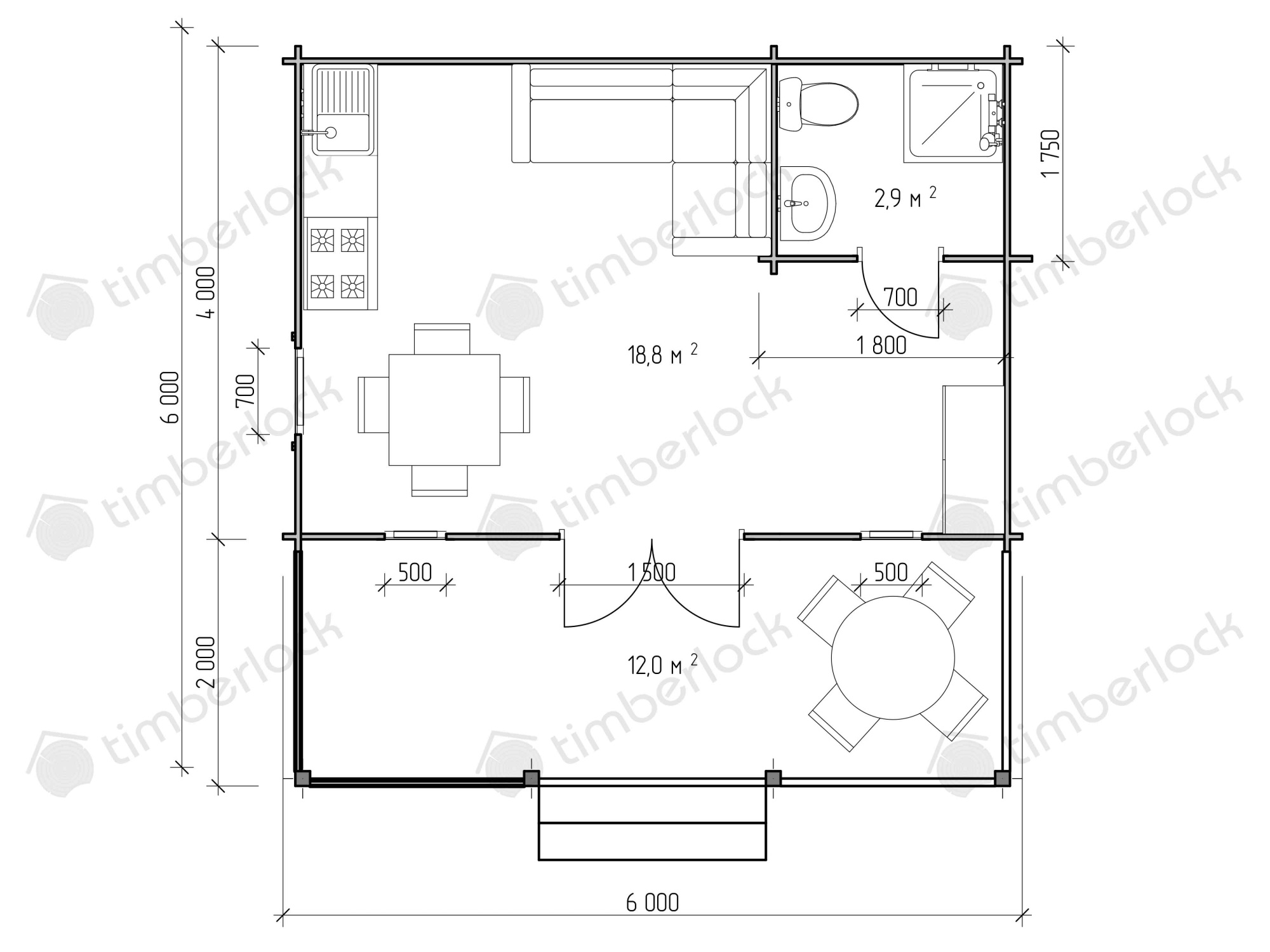 Дачный дом Д-658 