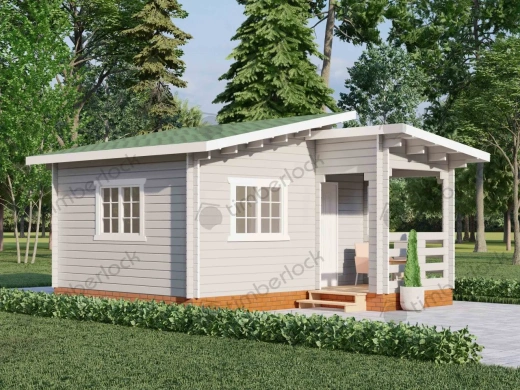 Садовый домик С-555  площадью  Садовый домик С-555