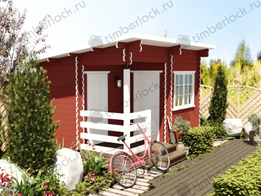 Хозпостройка для дачи 4х3 (Х-43) 