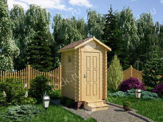 Хозблок душ/туалет Х-1517 1.5х1.7м площадью 1.7 Хозблок душ/туалет Х-1517