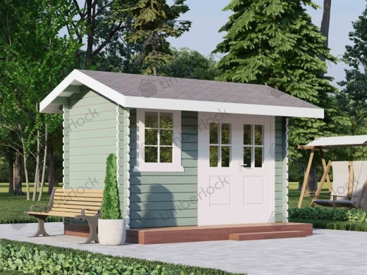 Хозблок из бруса Х-235 