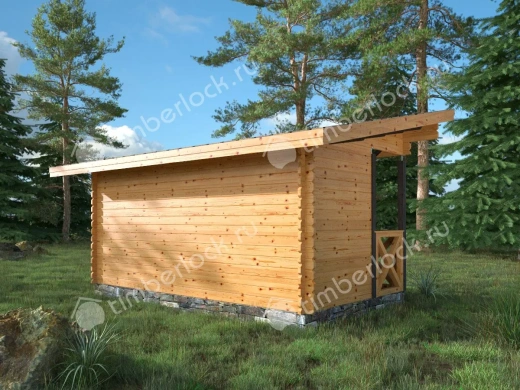 Открытая беседка для дачи Б-53-2 