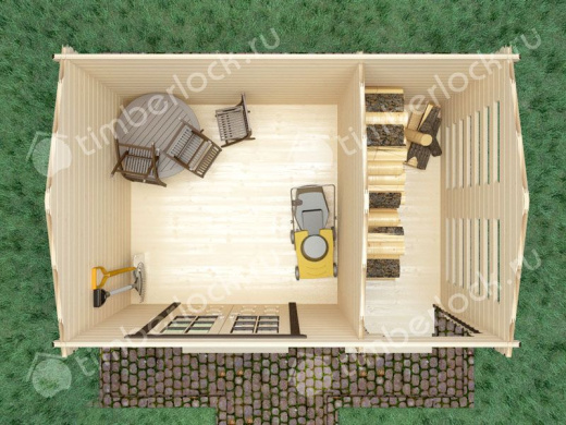Хозблок для дачи Х-453-1 