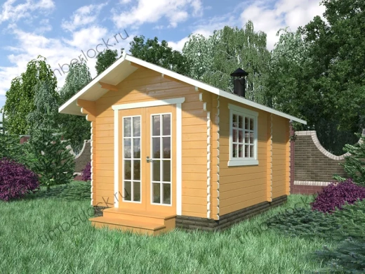 Беседка прямоугольная Б-345-1 3х4.5 м площадью 11.4 Беседка прямоугольная Б-345-1