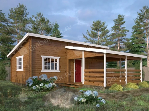 Дачная баня из минибруса  БА-877 