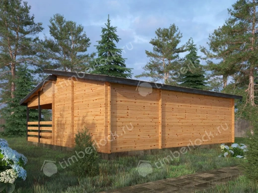 Дачная баня из минибруса  БА-877 